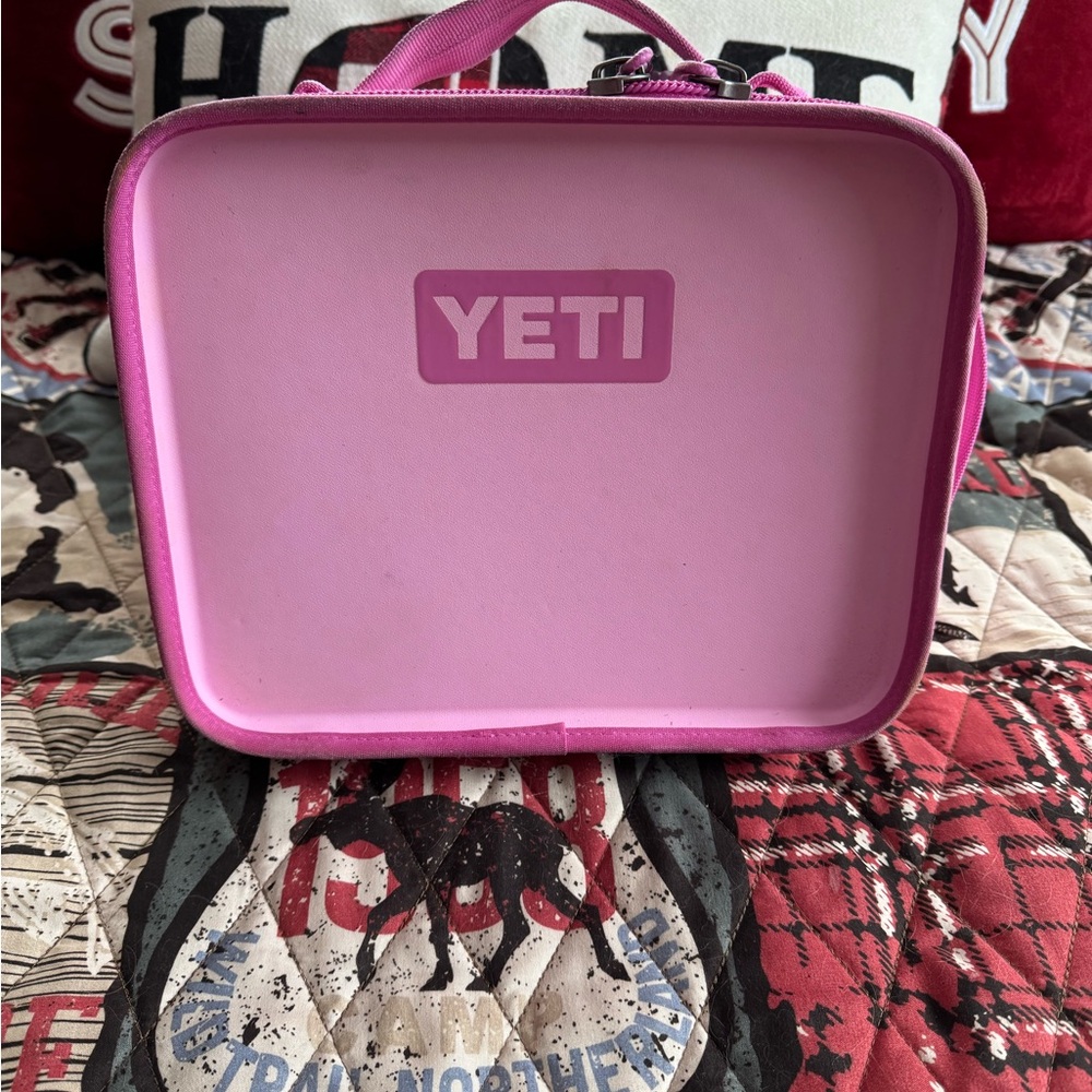 YETI Vibrant Pink Daytripper Lunchbox!